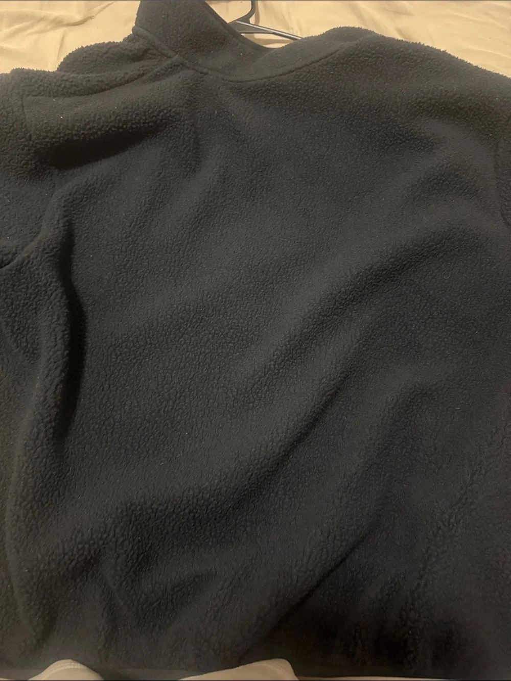 Nike Black Sherpa Fleece Zip Jacket